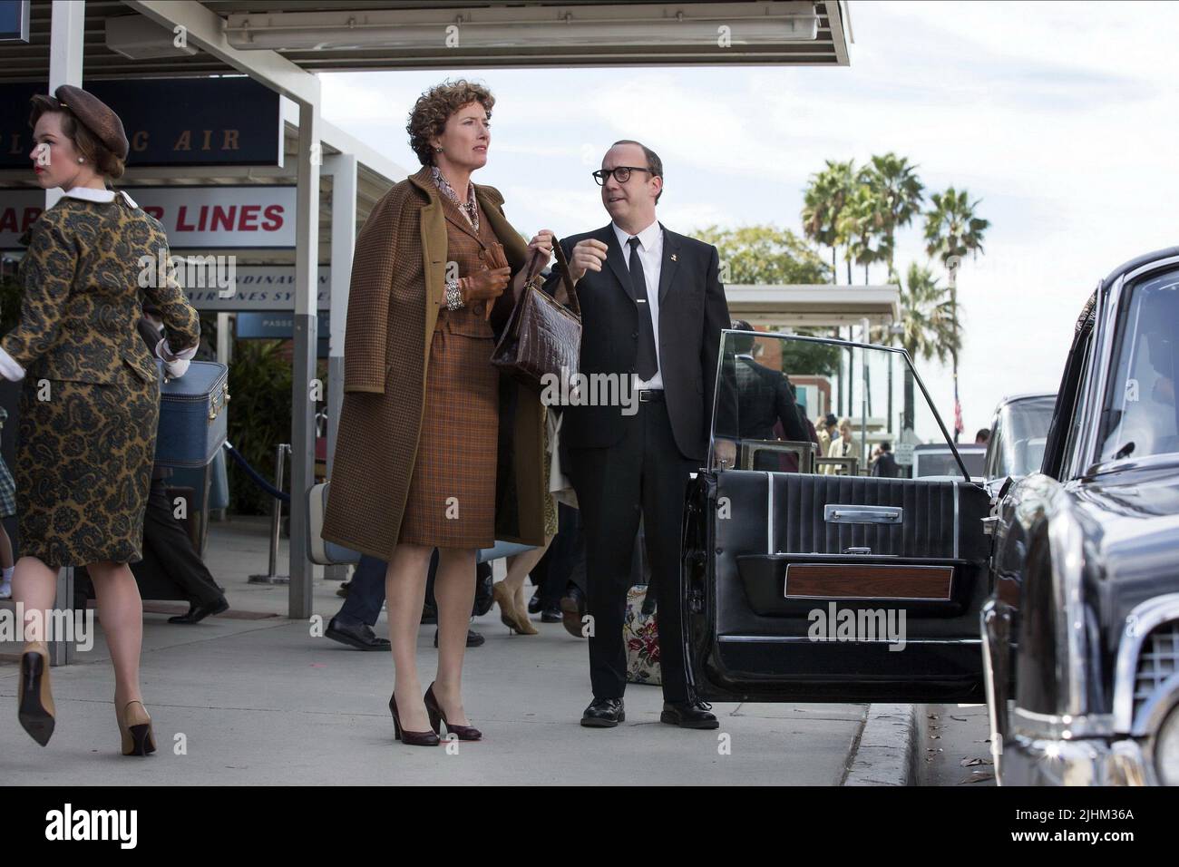 EMMA THOMPSON, Paul Giamatti, sauver les banques, 2013 M. Banque D'Images