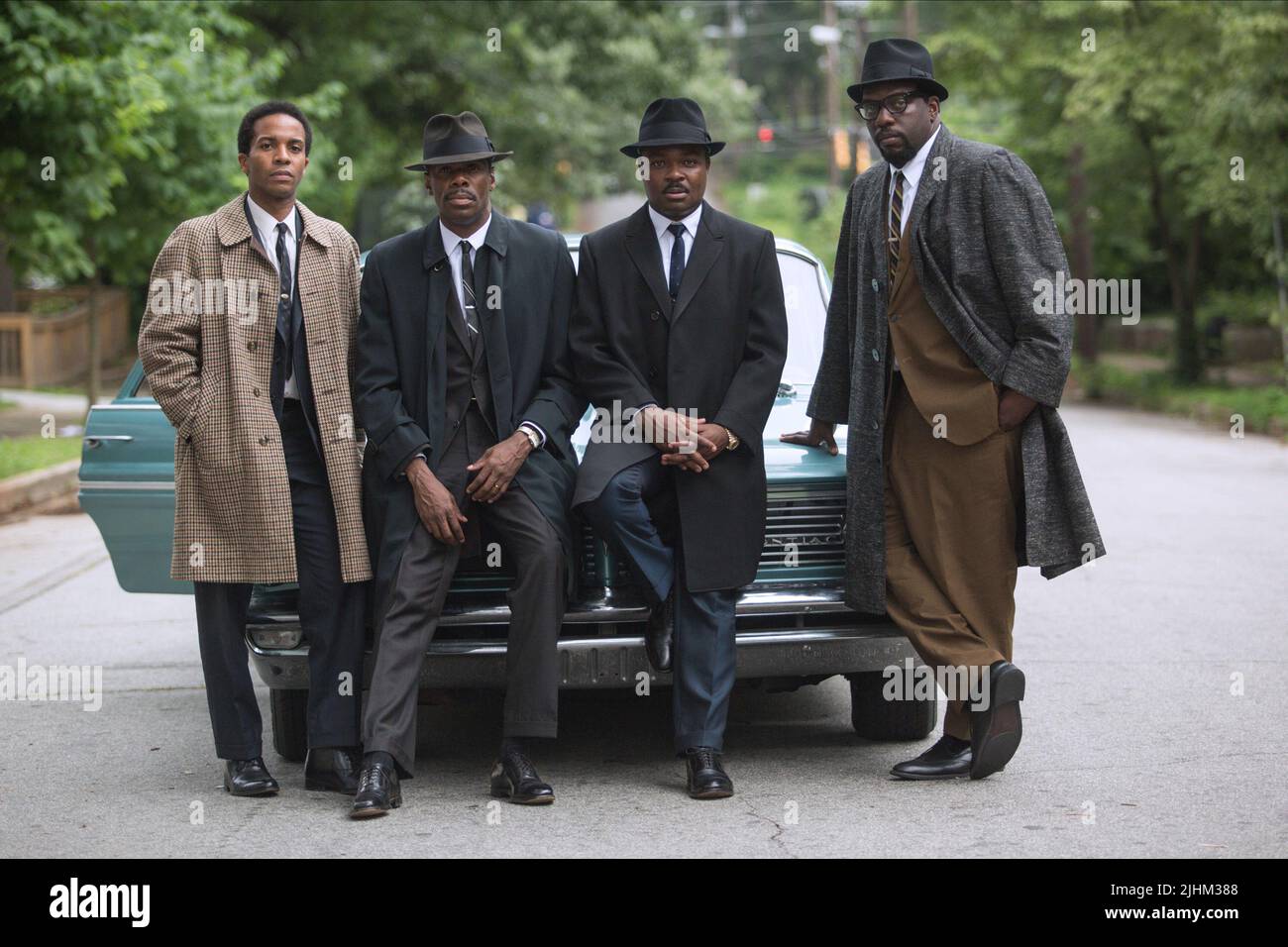 ANDRE HOLLAND, COLMAN DOMINGO, DAVID OYELOWO, OMAR J. DORSEY, Selma, 2014 Banque D'Images