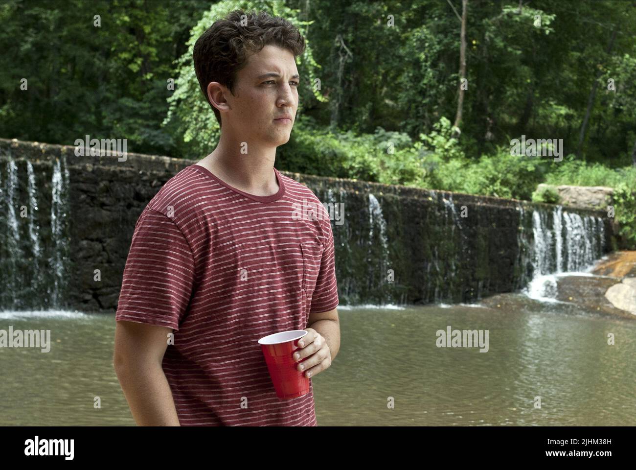 MILES TELLER, LE SPECTACULAIRE MAINTENANT, 2013 Banque D'Images