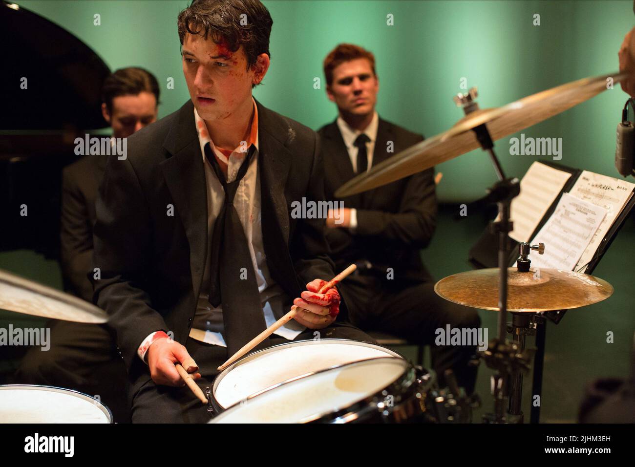 MILES TELLER, WHIPLASH, 2014 Banque D'Images