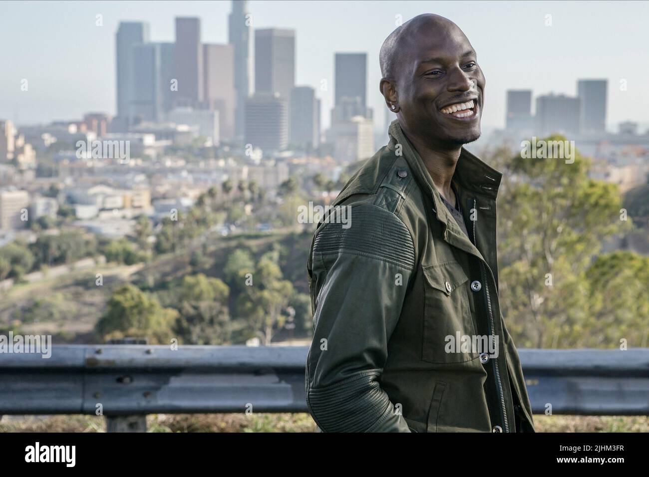 Tyrese Gibson, Fast and Furious 7, 2015 Banque D'Images