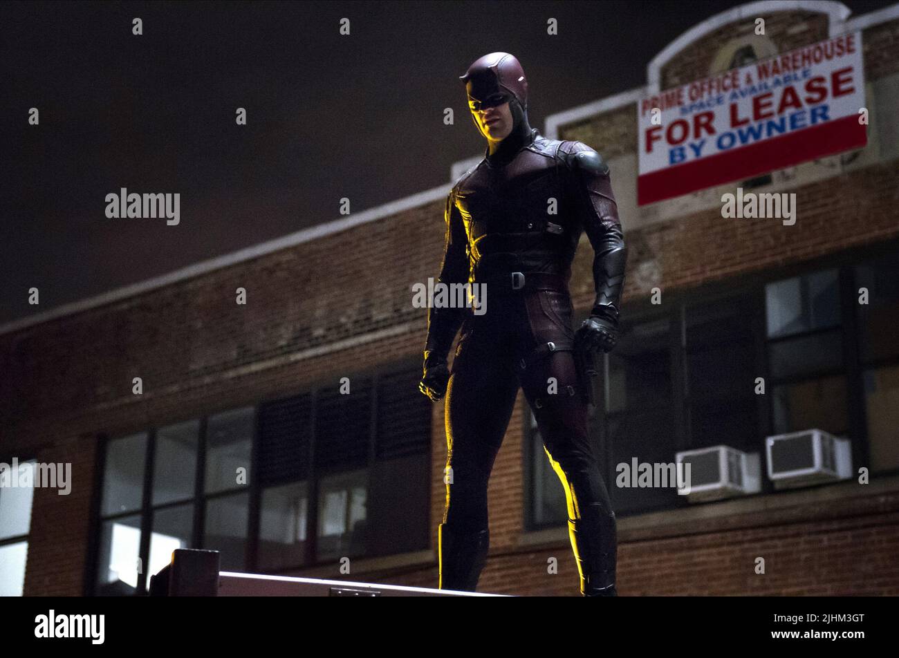 CHARLIE COX, Daredevil, 2015 Banque D'Images