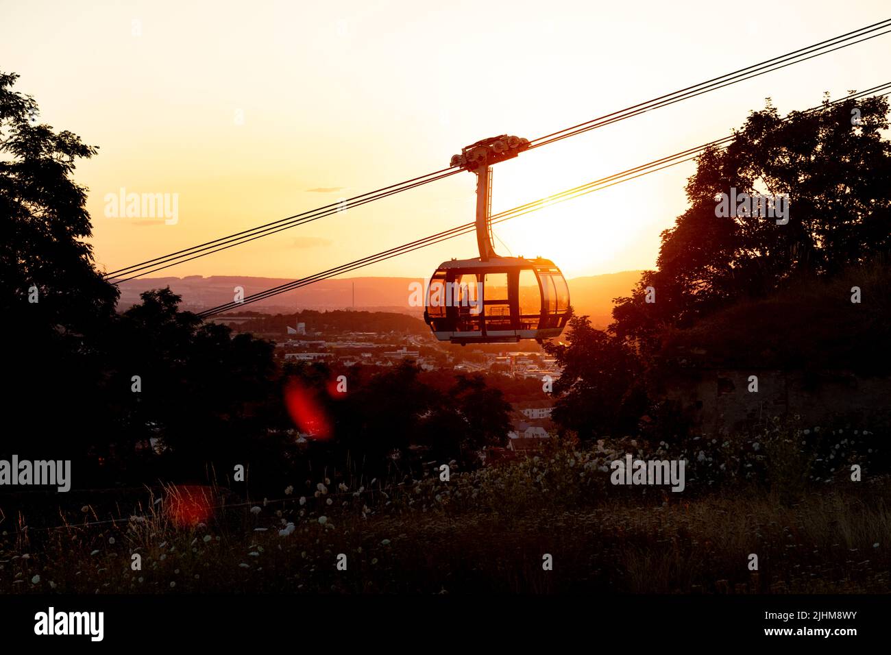 Ville de Koblenz à Rheinland Pfalz, Allemagne Banque D'Images