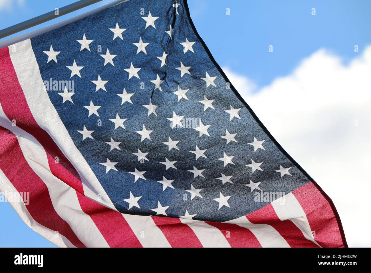 Couverture De Selle Western Tahoe Tack, Stars & Stripes, 32x32 Pouces, Neuve