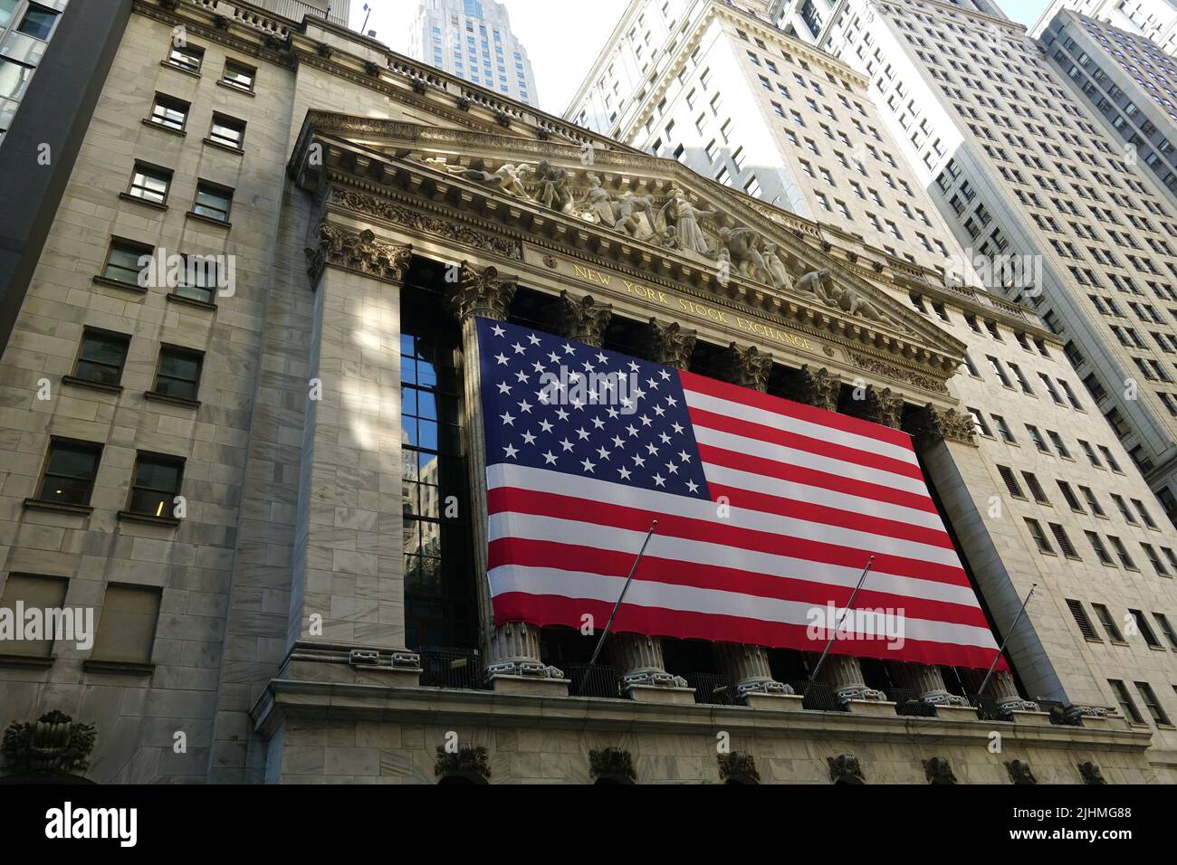 New York stock Exchange, NYSE, « The Big Board », Financial District, Lower Manhattan, New York City (NYC), État de New York, États-Unis, Amérique du Nord Banque D'Images