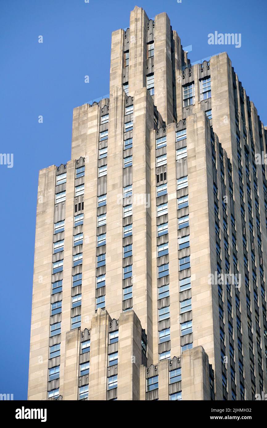 30 Rockefeller Plaza, Rockefeller Center, Manhattan, New York City (New York), État de New York, États-Unis, Amérique du Nord Banque D'Images