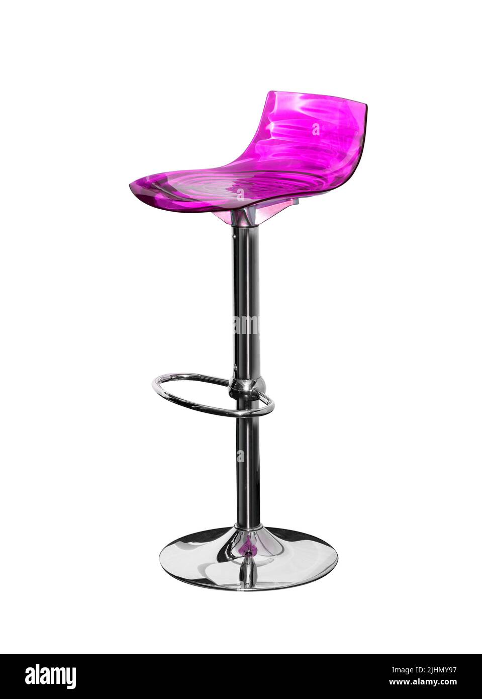 Chaise violette Banque d'images détourées - Alamy