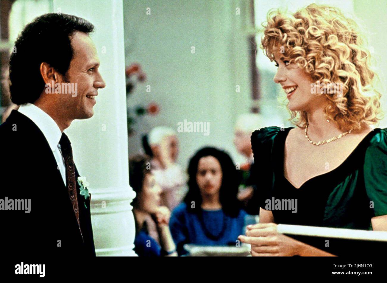 BILLY CRYSTAL, MEG RYAN, Quand Harry rencontre Sally..., 1989 Banque D'Images