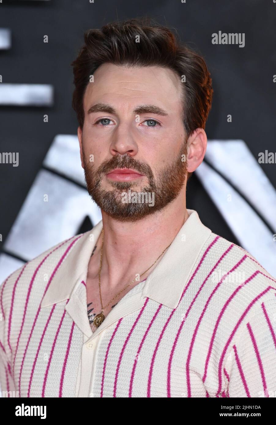 19 juillet 2022. Londres, Royaume-Uni. Chris Evans arrive au Gray Man Special screening, BFI Southbank, Londres. Crédit : Doug Peters/EMPICS/Alamy Live News Banque D'Images