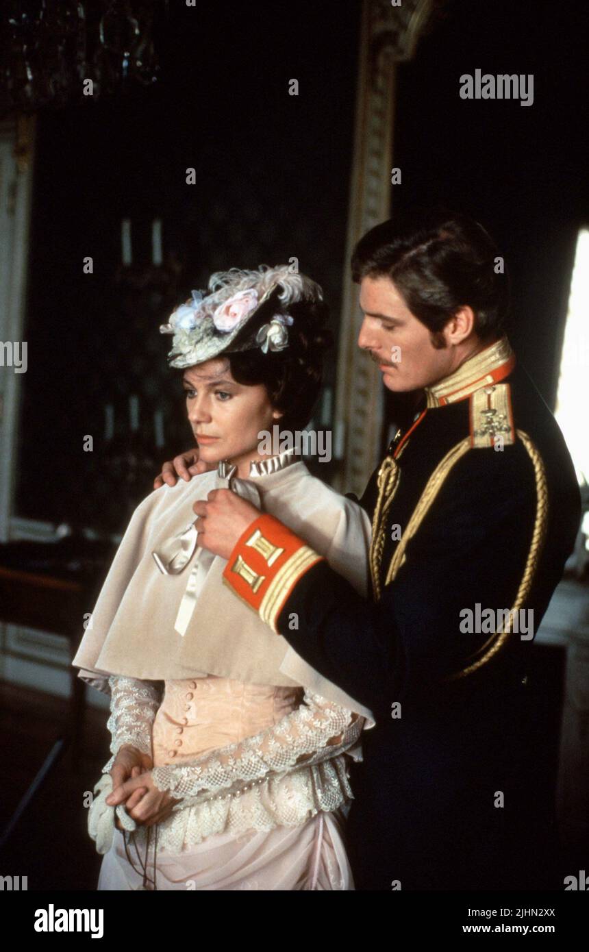 JACQUELINE BISSET, Christopher Reeve, ANNA KARENINA, 1985 Banque D'Images