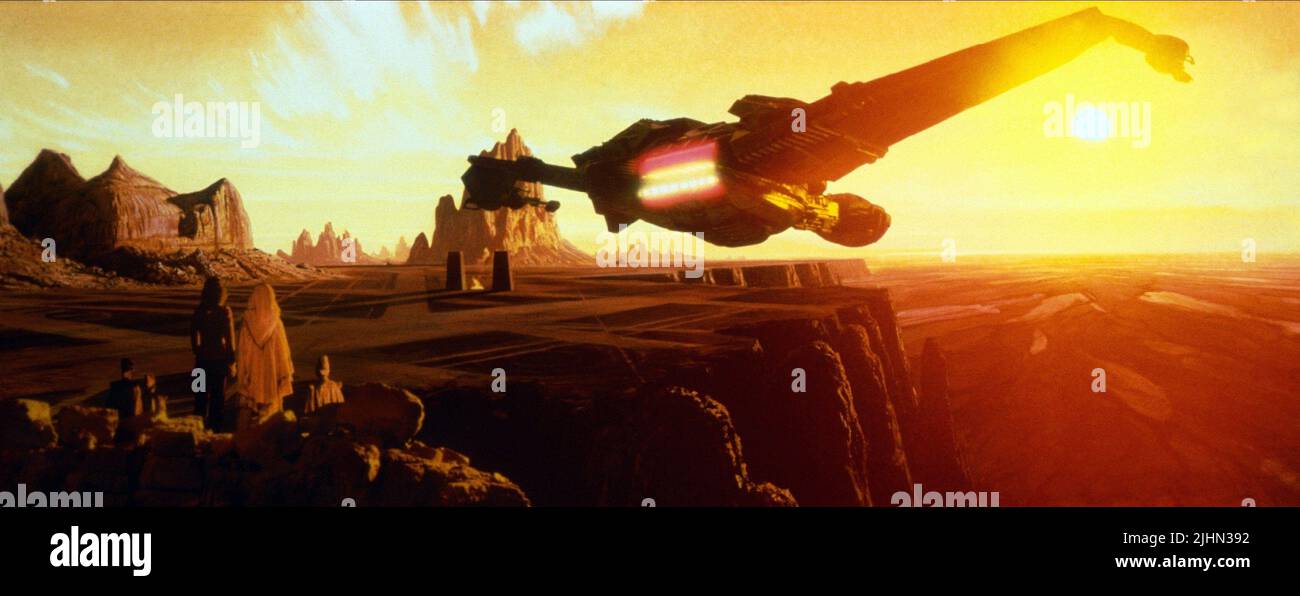 KLINGON OISEAU DE PROIE 'HMS BOUNTY', STAR TREK IV: LE VOYAGE À LA MAISON, 1986 Banque D'Images