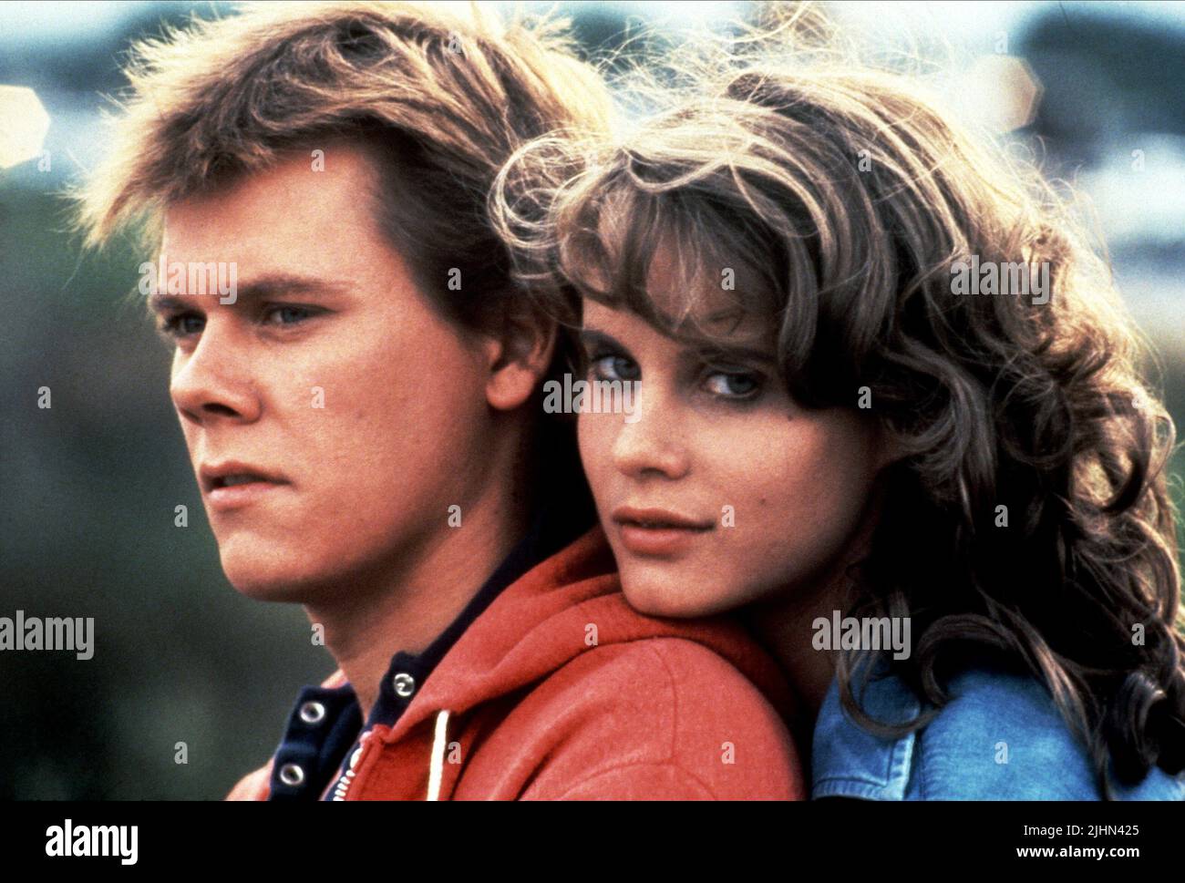 KEVIN BACON, LORI SINGER, Footloose, 1984 Banque D'Images