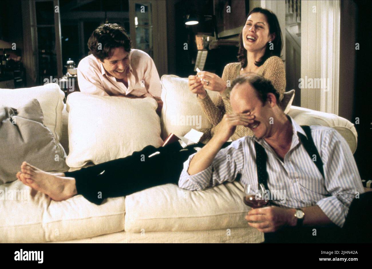 HUGH GRANT, GINA MCKEE, TIM MCINNERNY, Notting Hill, 1999 Banque D'Images