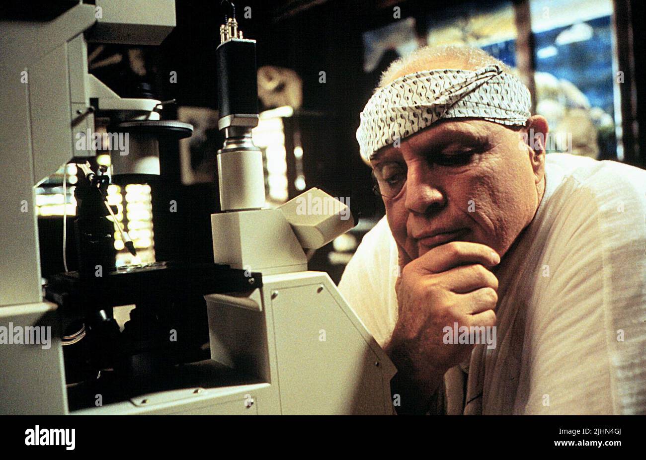 MARLON BRANDO, L'ÎLE DE DR. MOREAU, 1996 Banque D'Images