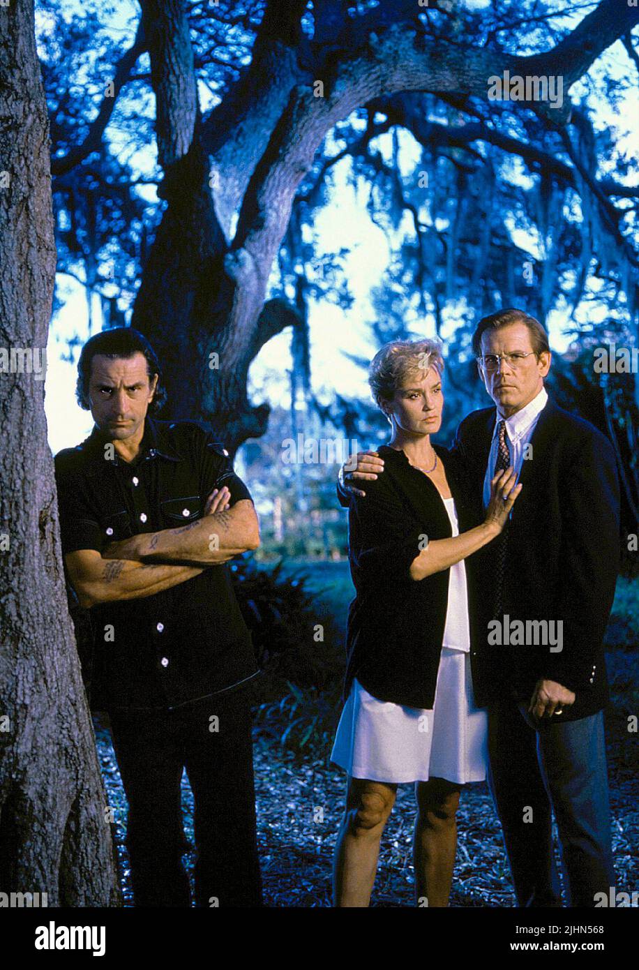 ROBERT DE NIRO, Jessica Lange, Nick Nolte, CAPE FEAR, 1991 Banque D'Images