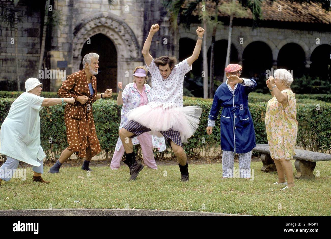 JIM CARREY, Ace Ventura : PET DETECTIVE, 1994 Banque D'Images