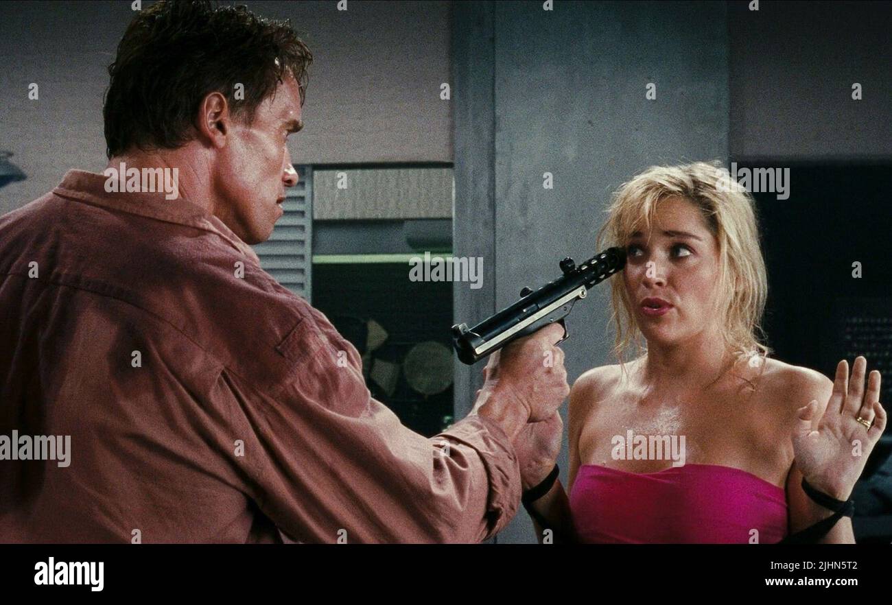 SHARON STONE, Total Recall, 1990 Banque D'Images