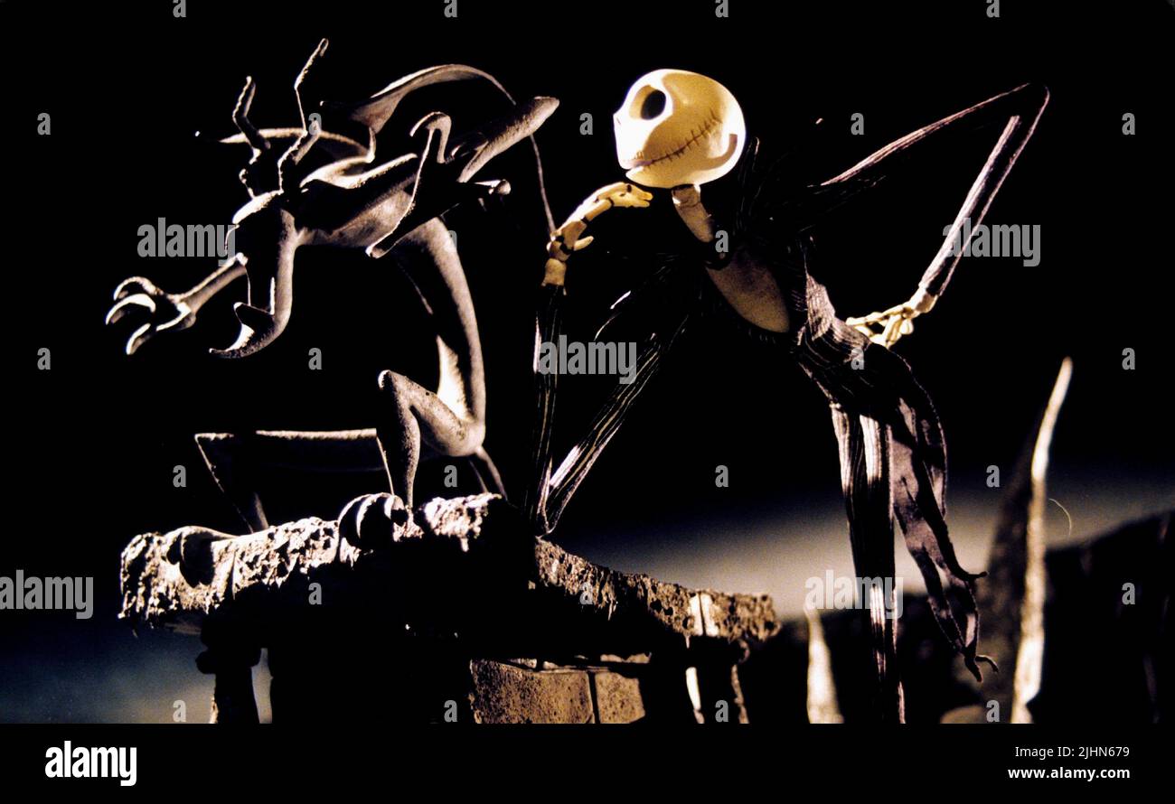 JACK SKELLINGTON, le Cauchemar avant Noël, 1993 Banque D'Images