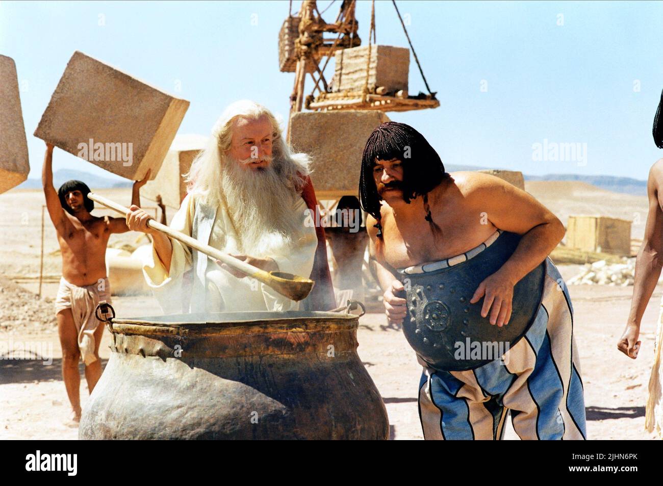 CLAUDE RICH, Gerard Depardieu, Astérix et Obélix : Mission Cléopâtre, 2002 Banque D'Images
