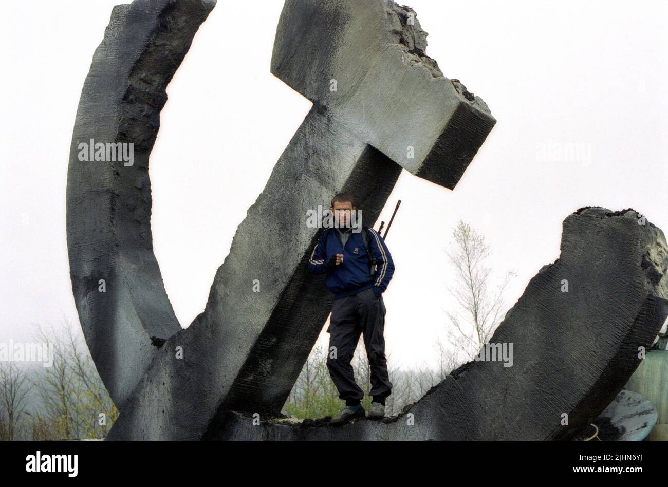 VLADIMIR MASHKOV, DERRIÈRE LES LIGNES ENNEMIES, 2001 Banque D'Images