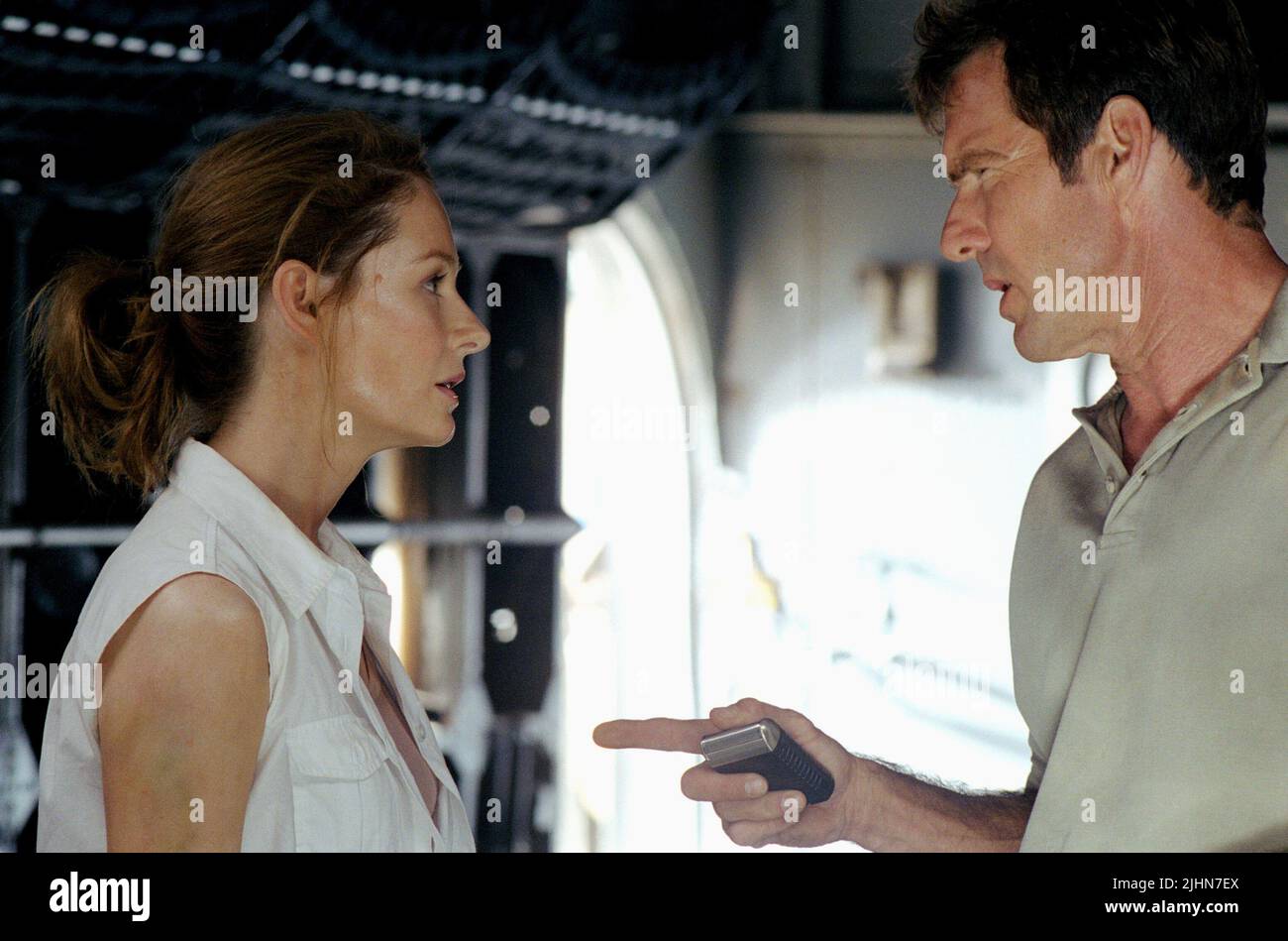 MIRANDA OTTO, Dennis Quaid, vol 1, 2004 Banque D'Images