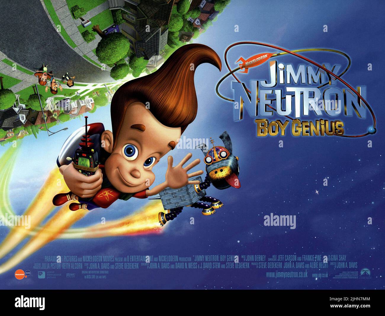 JIMMY, GODDARD, JIMMY NEUTRON : BOY GENIUS, 2001 Banque D'Images