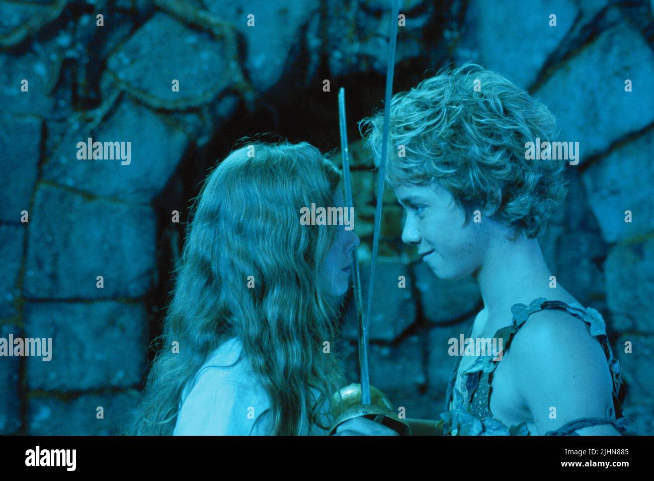 RACHEL HURD-WOOD, Jeremy Sumpter, PETER PAN, 2003 Banque D'Images