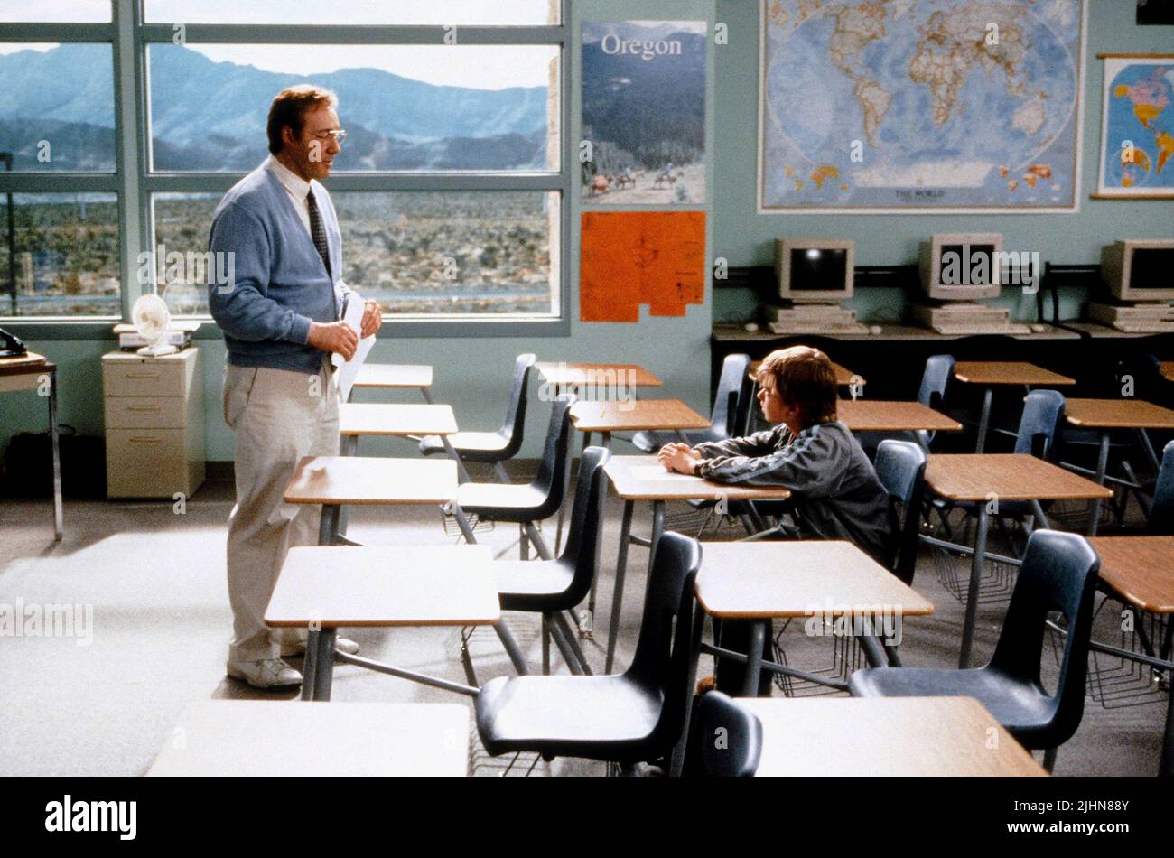 KEVIN SPACEY, Haley Joel Osment, PAY IT FORWARD, 2000 Banque D'Images