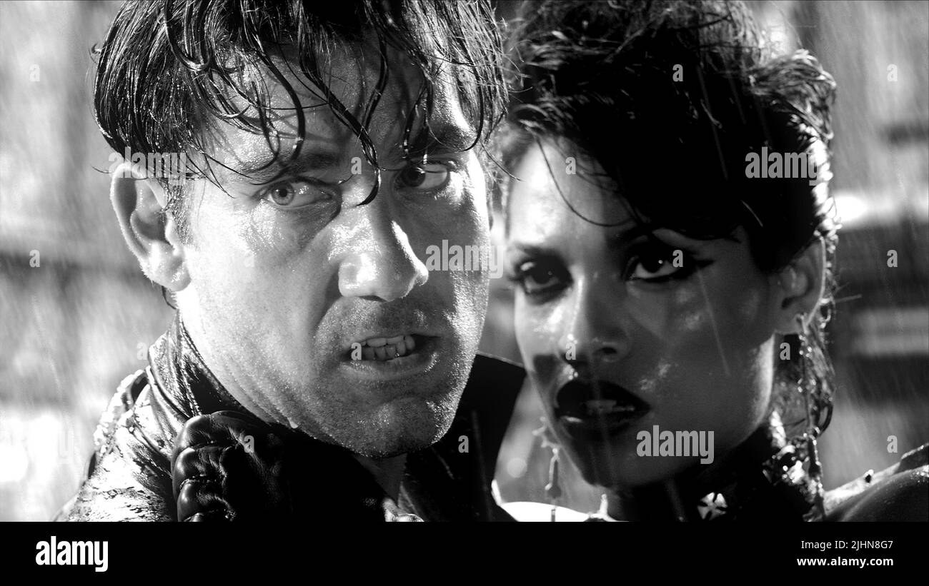 CLIVE OWEN, Rosario Dawson, SIN CITY, 2005 Banque D'Images