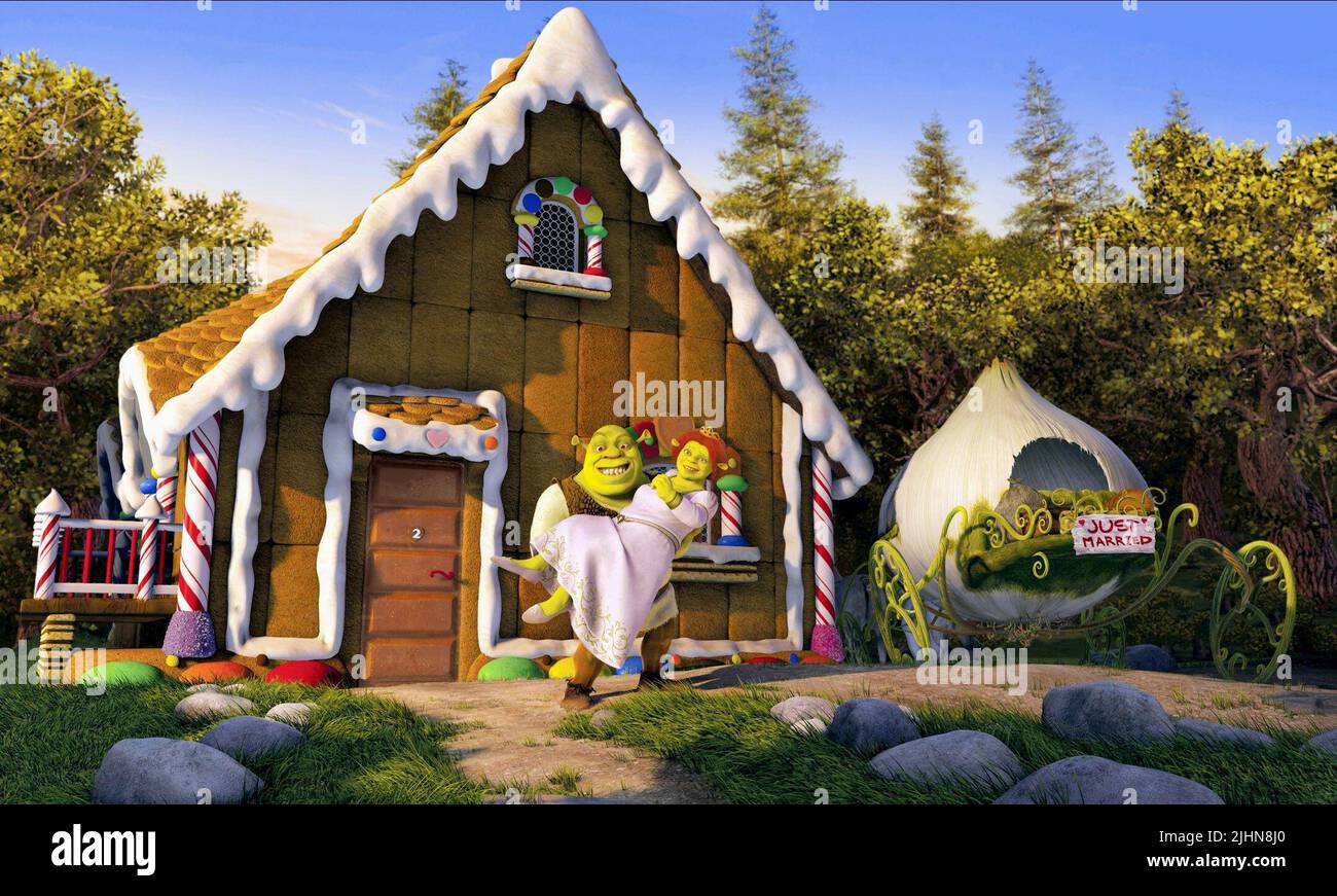 SHREK, la princesse Fiona, Shrek 2, 2004 Banque D'Images