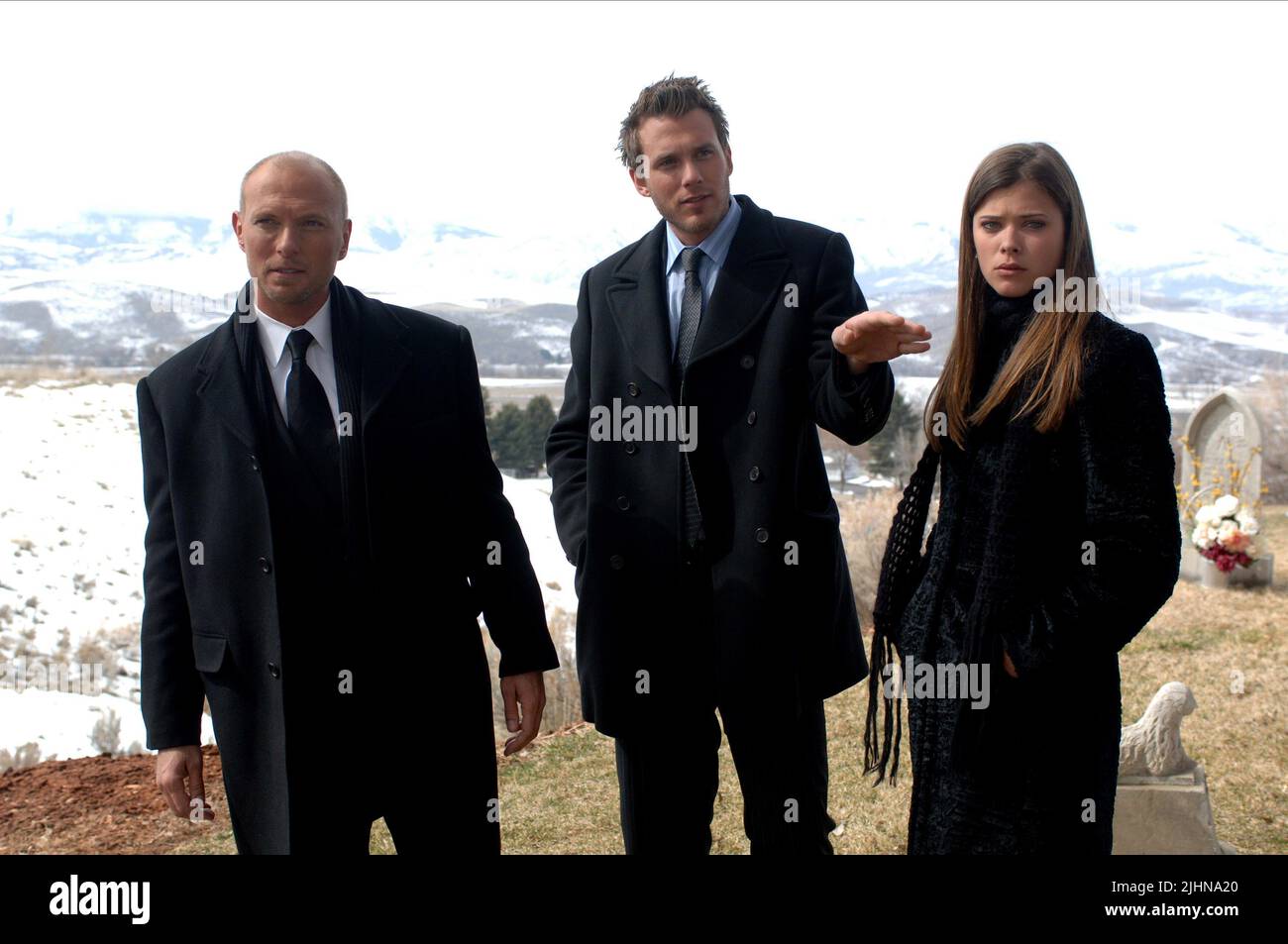 LUKE GOSS, ERIC LIVELY, PEYTON LIST, profond de l'hiver, 2008 Banque D'Images