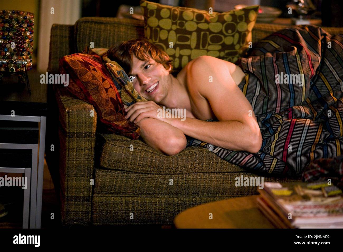 ASHTON KUTCHER, CE QUI SE PASSE À VEGAS, 2008 Banque D'Images