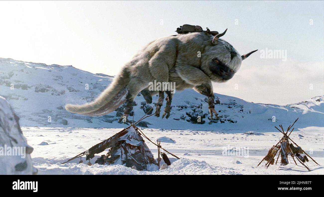 APPA L'EAU MYTHIQUE BUFFALO, LE DERNIER AIRBENDER, 2010 Banque D'Images