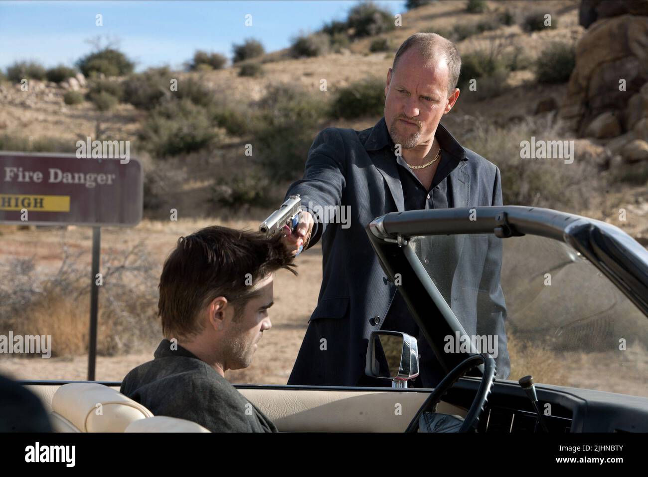 WOODY HARRELSON, Colin Farrell, sept psychopathes, 2012 Banque D'Images