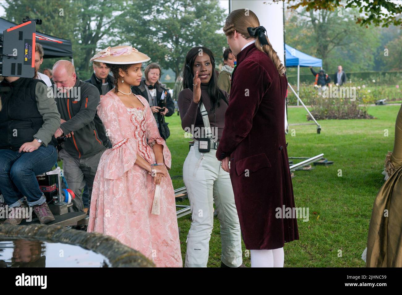 GUGU MBATHA-RAW, AMMA ASANTE, BELLE, 2013 Banque D'Images