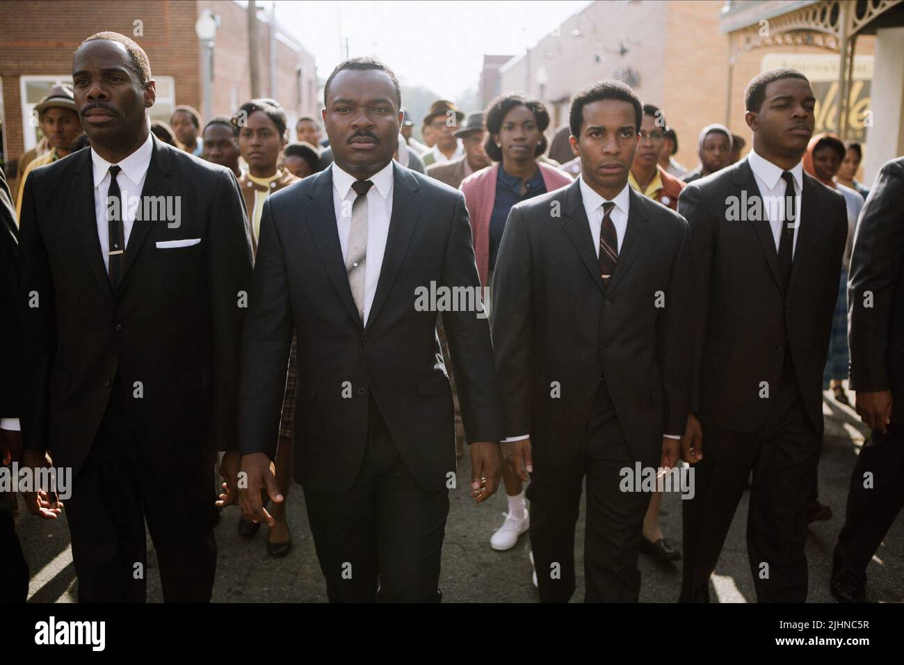 COLMAN DOMINGO, DAVID OYELOWO, ANDRE HOLLAND, STEPHAN JAMES, Selma, 2014 Banque D'Images