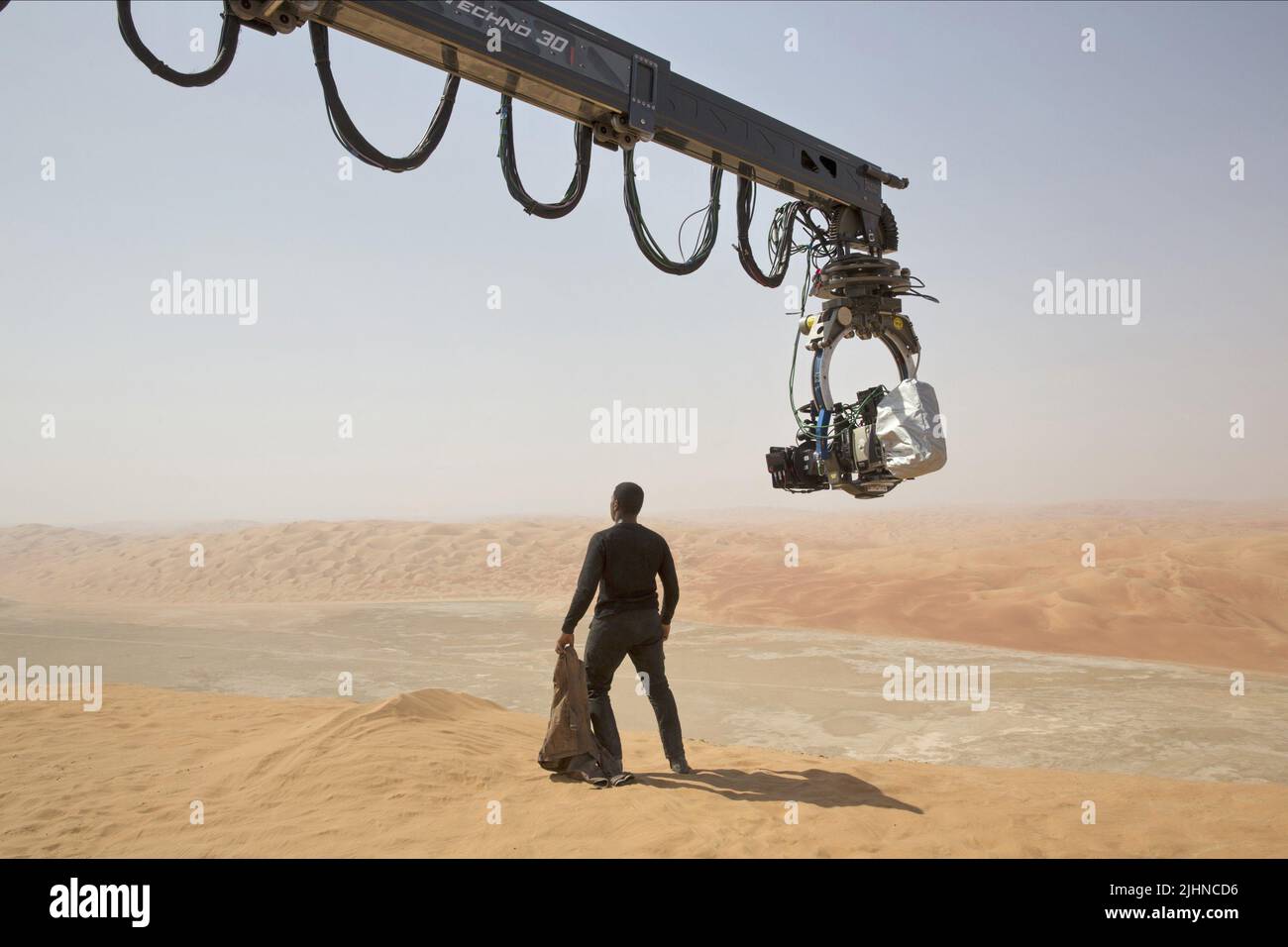 JOHN BOYEGA, Star Wars : Episode VII - LA FORCE se réveille, 2015 Banque D'Images