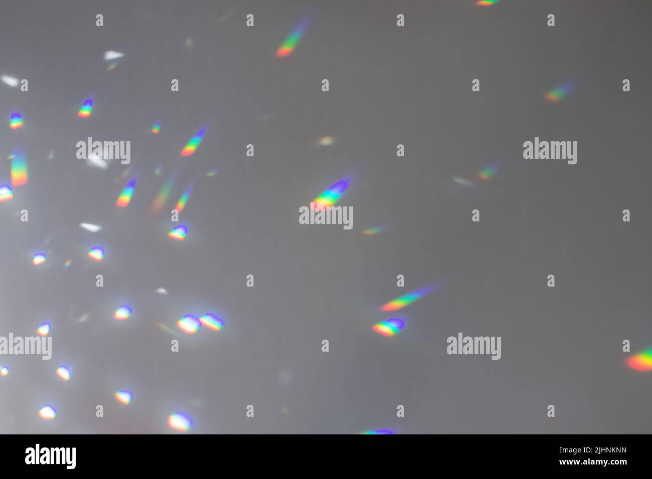 Spectre lumineux prisme incrustation photo ; effet arc-en-ciel Banque D'Images