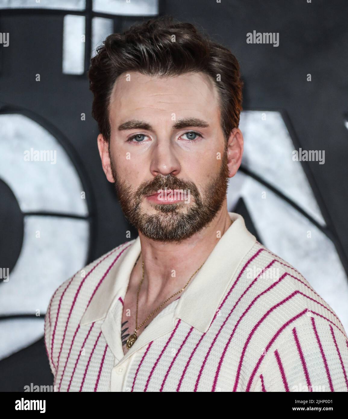 Londres, Royaume-Uni. 19th juillet 2022. Chris Evans a assisté à la première britannique de 'The Gray Man' au BFI Southbank à Londres. Crédit : SOPA Images Limited/Alamy Live News Banque D'Images