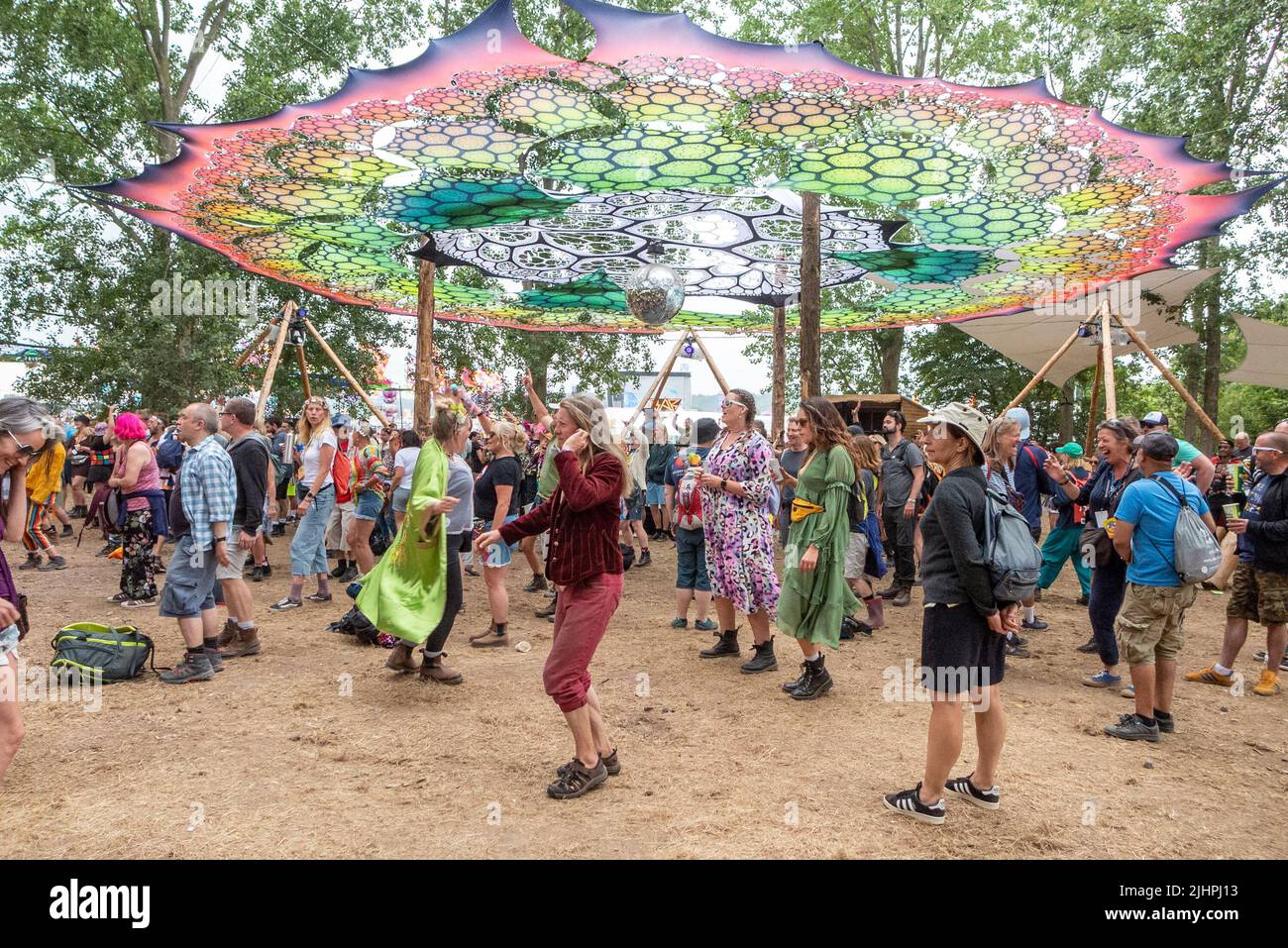 Pilton, le 2022 juin : le Festival de Glastonbury Banque D'Images