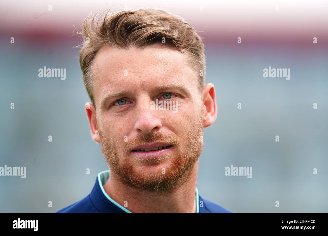 Photo du dossier datée du 17-07-2022 de Jos Buttler, en Angleterre. Joe Root a appelé les joueurs d'une journée les plus établis d'Angleterre à se lever et à aider le nouveau capitaine Jos Buttler à guider le camp pendant sa phase de transition actuelle. Date de publication : mercredi 20 juillet 2022. Banque D'Images