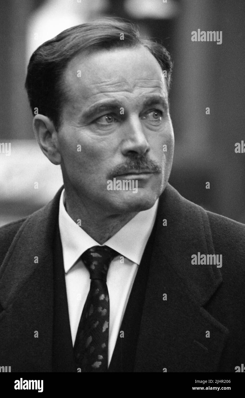 Francesco Sparanero, connu sous le nom de Franco Nero, acteur et réalisateur italien. Portrait fait le 2 novembre 1990. Banque D'Images