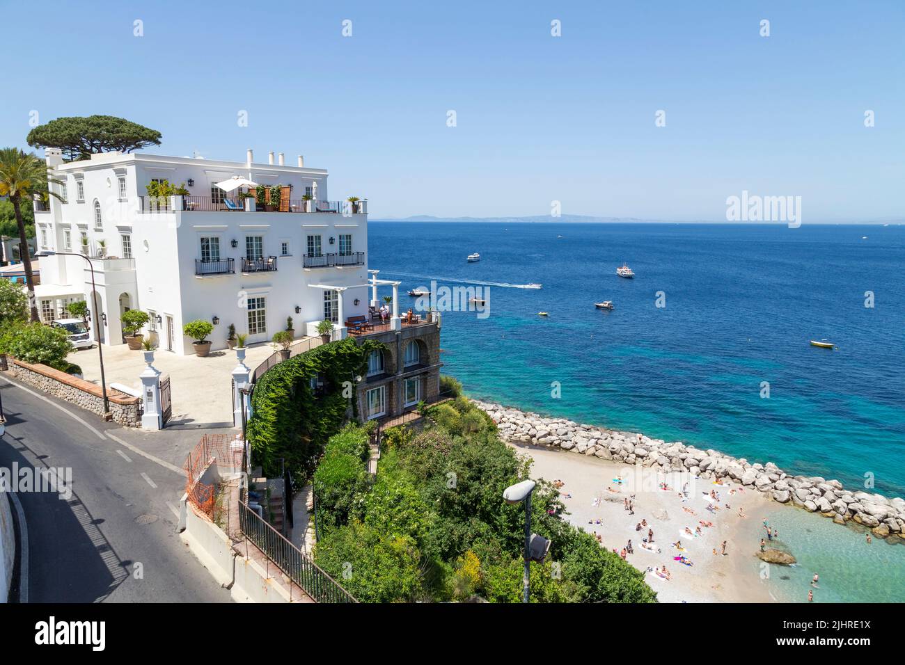 J.K. Hôtel place Capri, île de Capri, Italie, Europe Banque D'Images