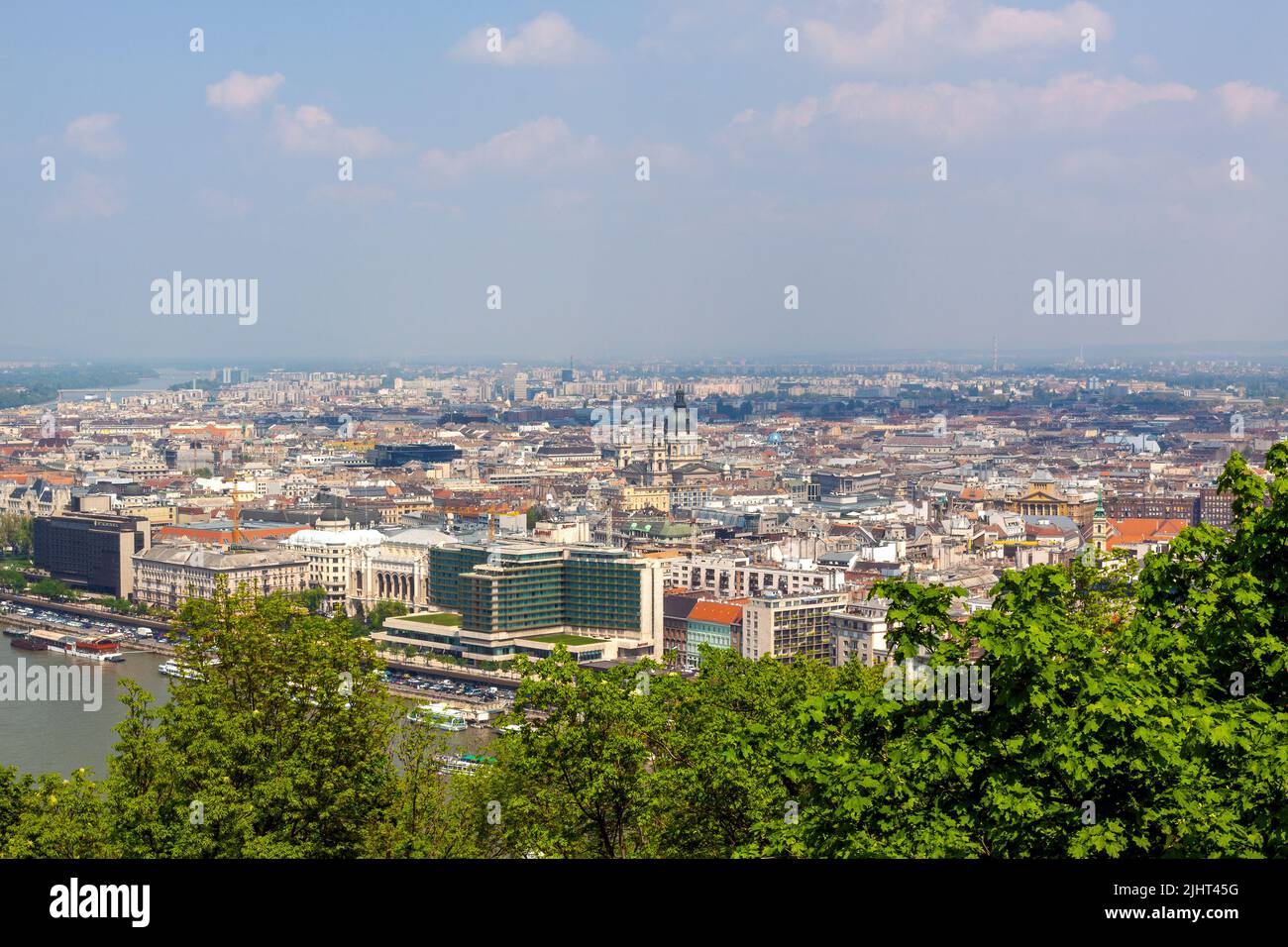 Paysage de Budapest Banque D'Images