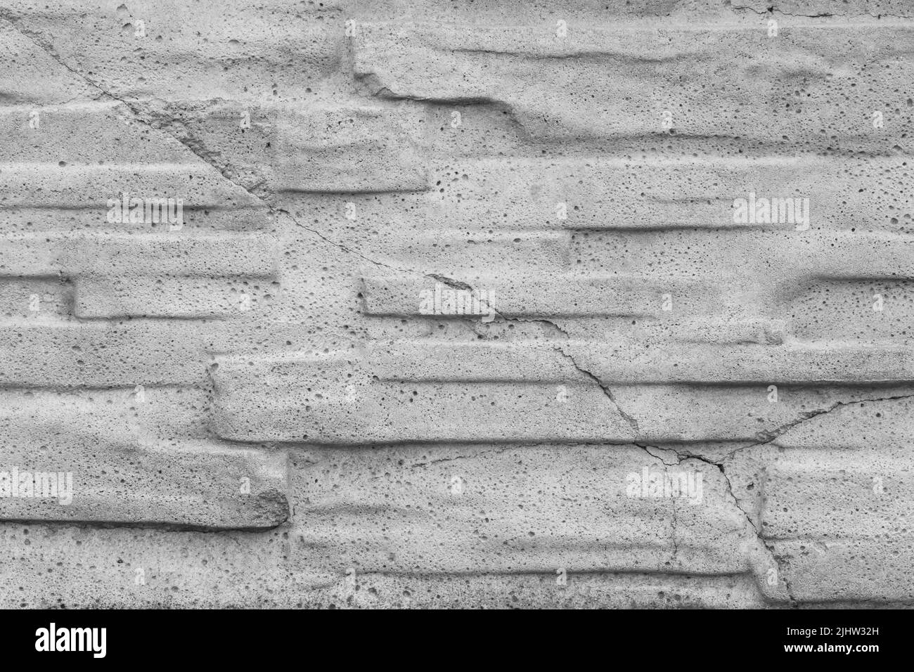 Ciment de pierre de béton ancien gris clôture de mur texture clôture d'arrière-plan. Banque D'Images