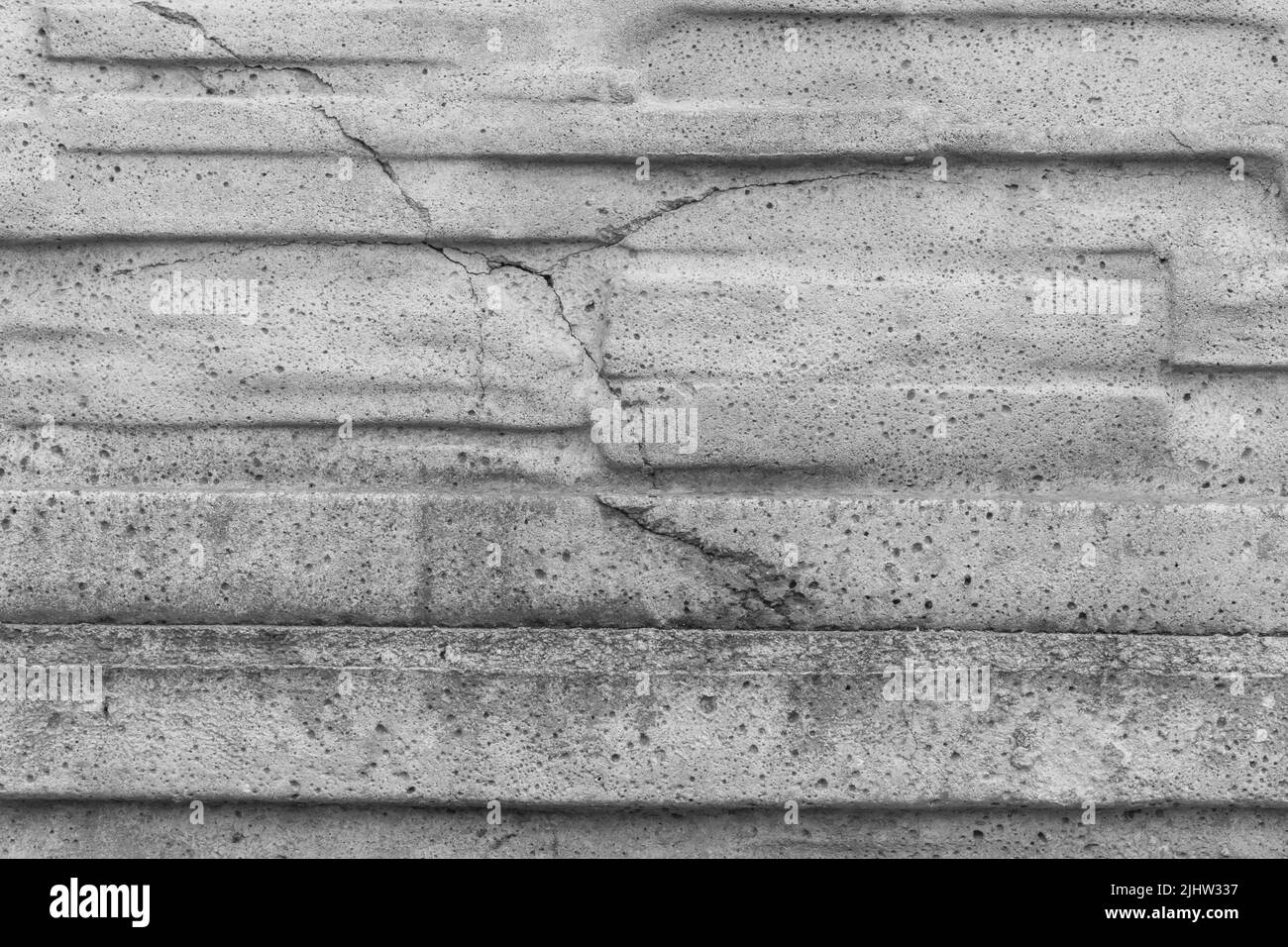 Ciment de pierre de béton ancien gris clôture de mur texture clôture d'arrière-plan. Banque D'Images