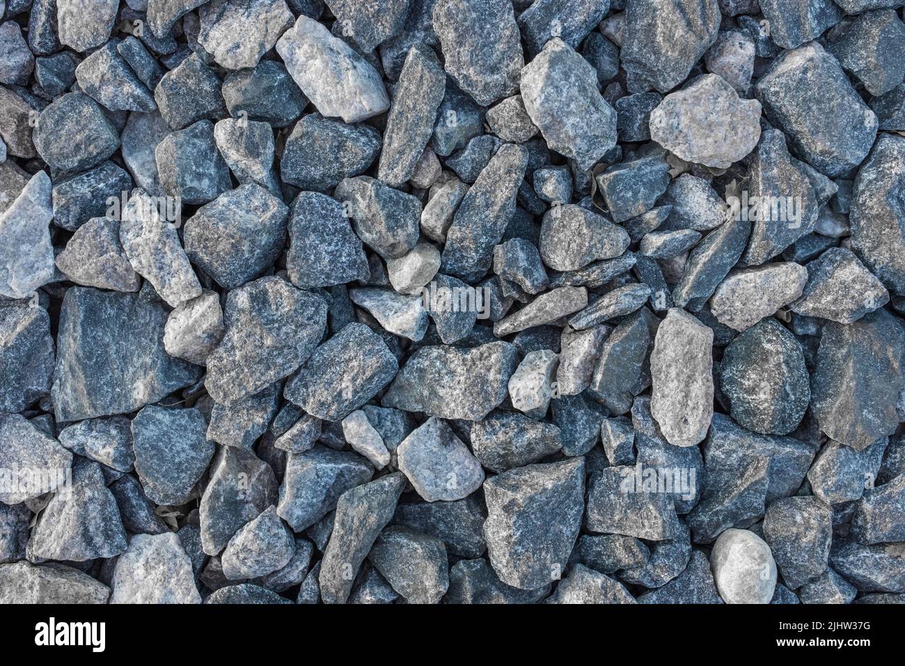 Rumble Hard Industrial Stone Material texture arrière-plan abstrait Blue Pattern. Banque D'Images