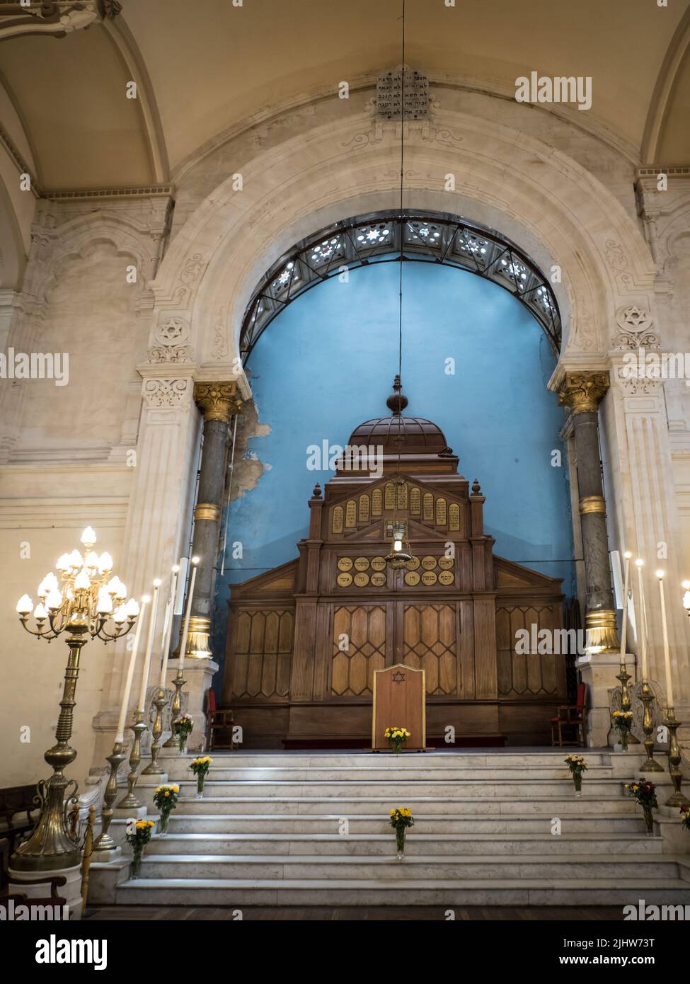 La Grande Synagogue, Bordeaux, France Banque D'Images