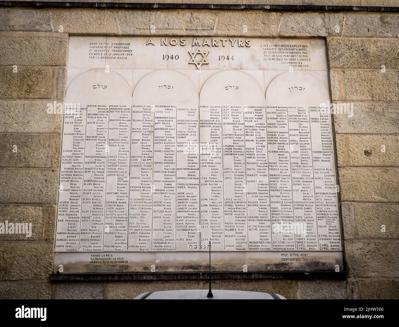 La Grande Synagogue, Bordeaux, France Banque D'Images