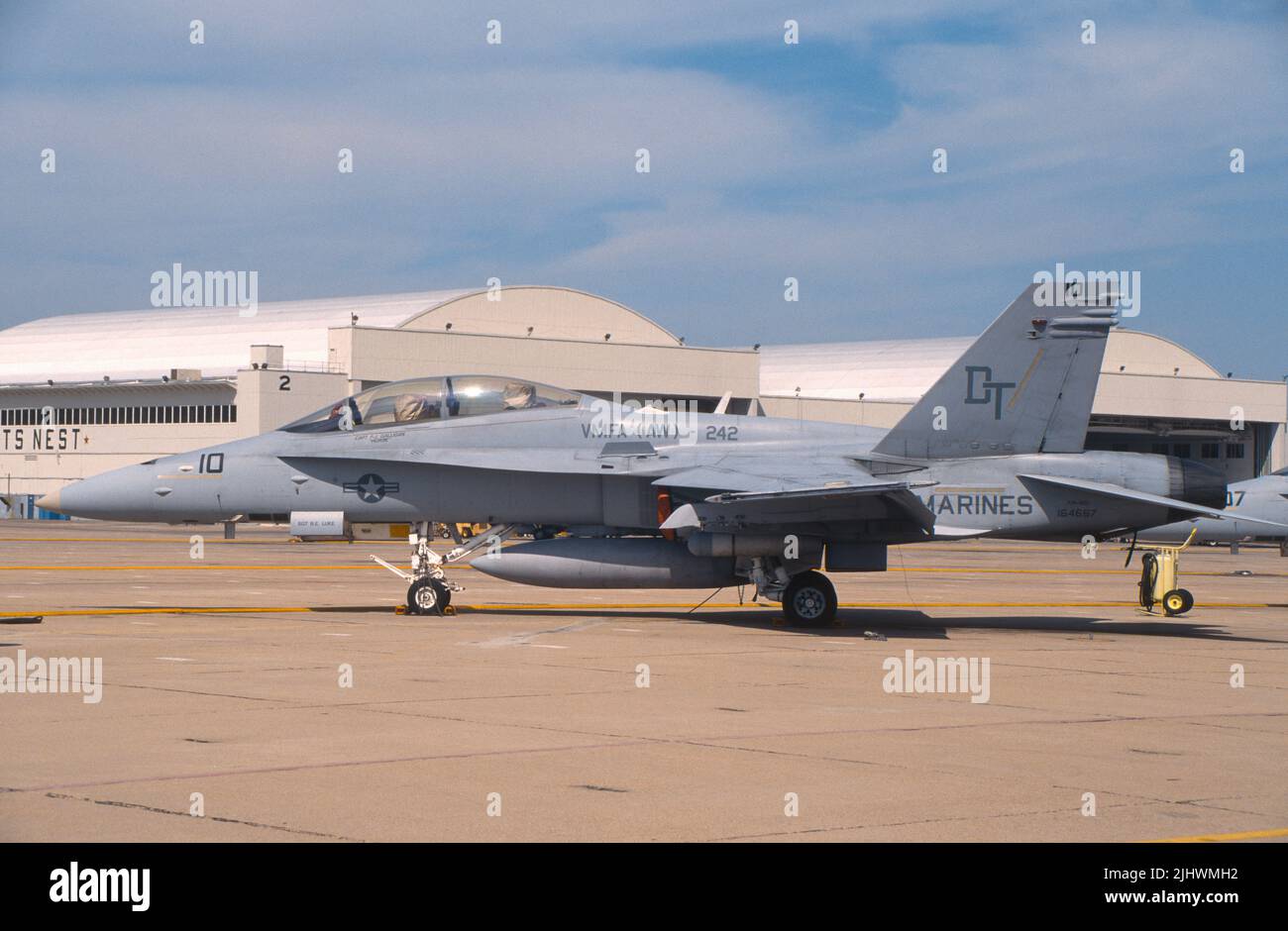 USMC F/A-18 DE VMFA (AW) - 242 Banque D'Images